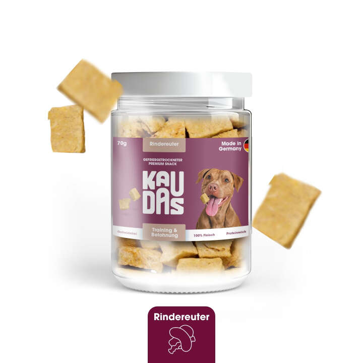 KAUDAS Hundeleckerli RindereuterPur Natursnack